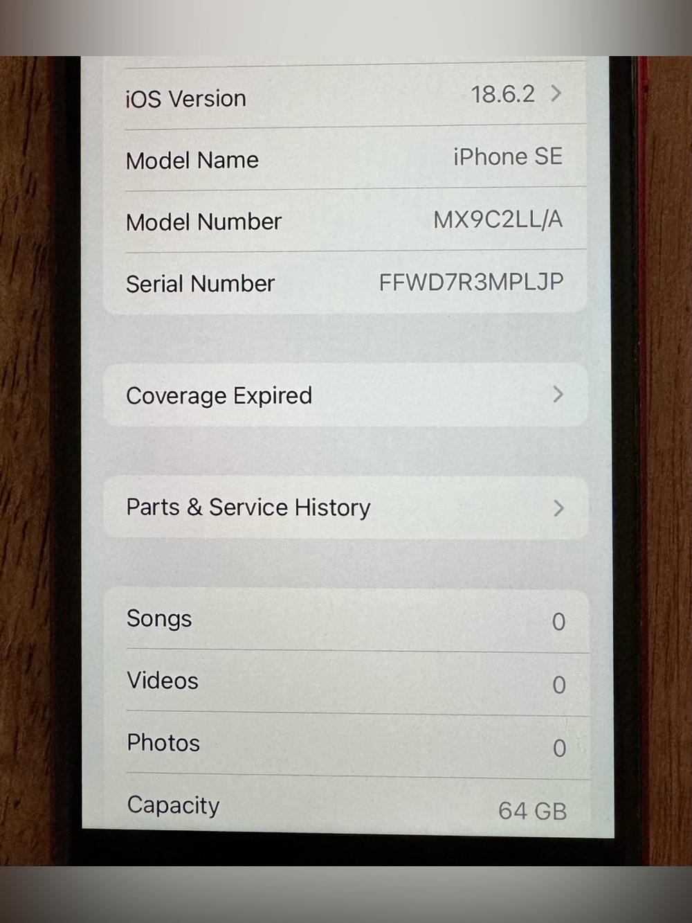 Apple iPhone SE 2nd Generation (PRODUCT)Red - Picture 6 of 7